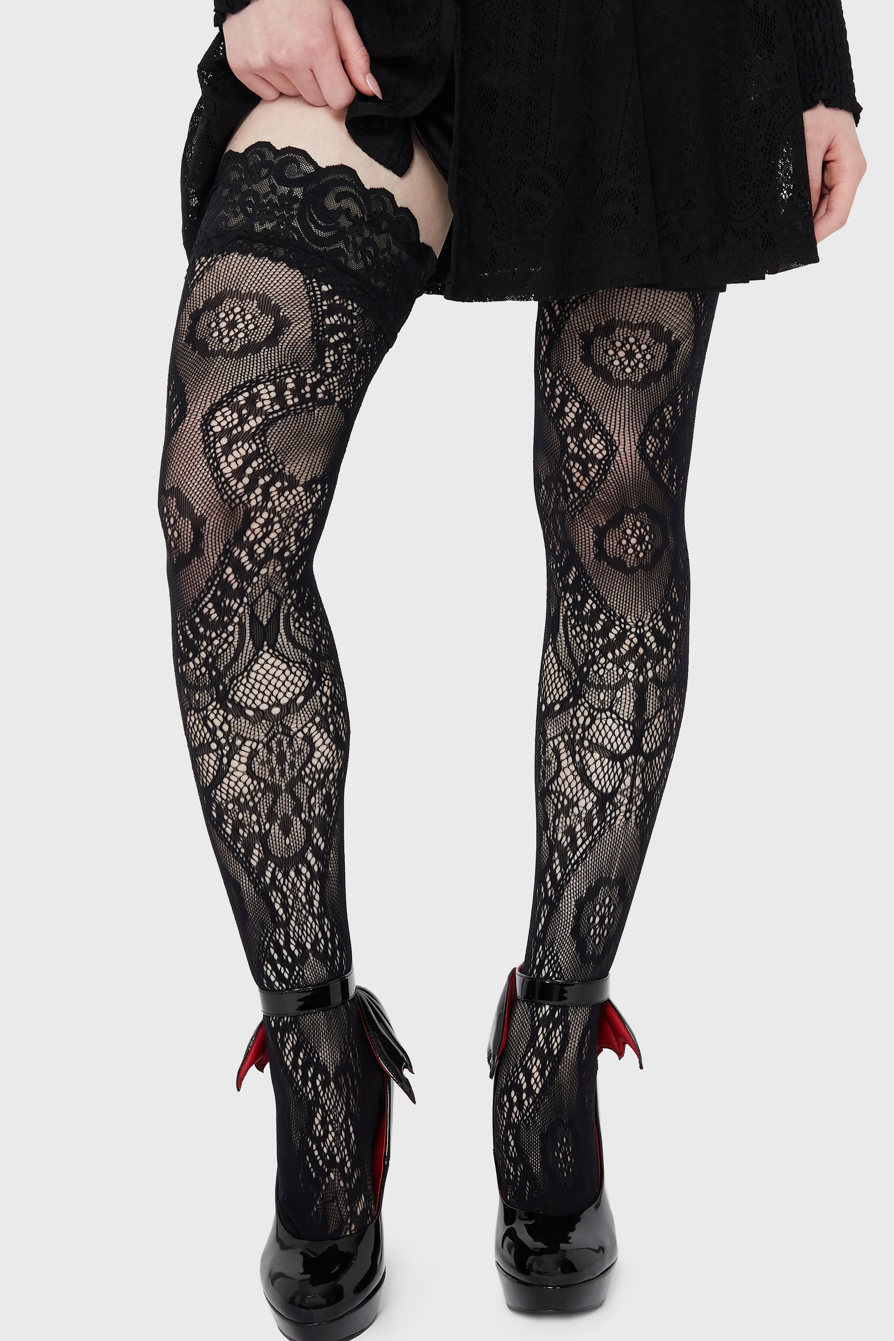 Lace Of Love Stockings