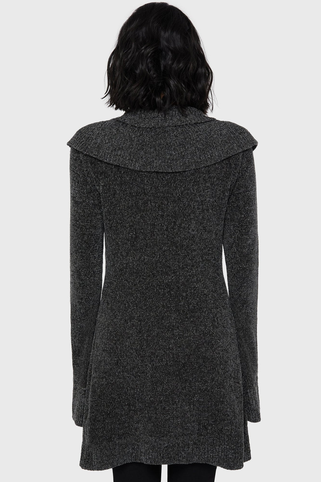 Lunar Owl Cardigan Grey