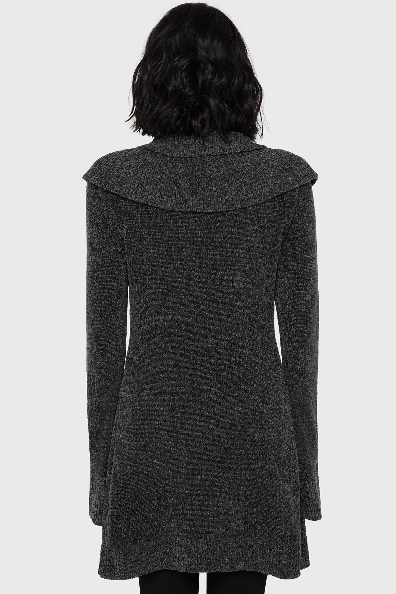 Lunar Owl Cardigan Grey