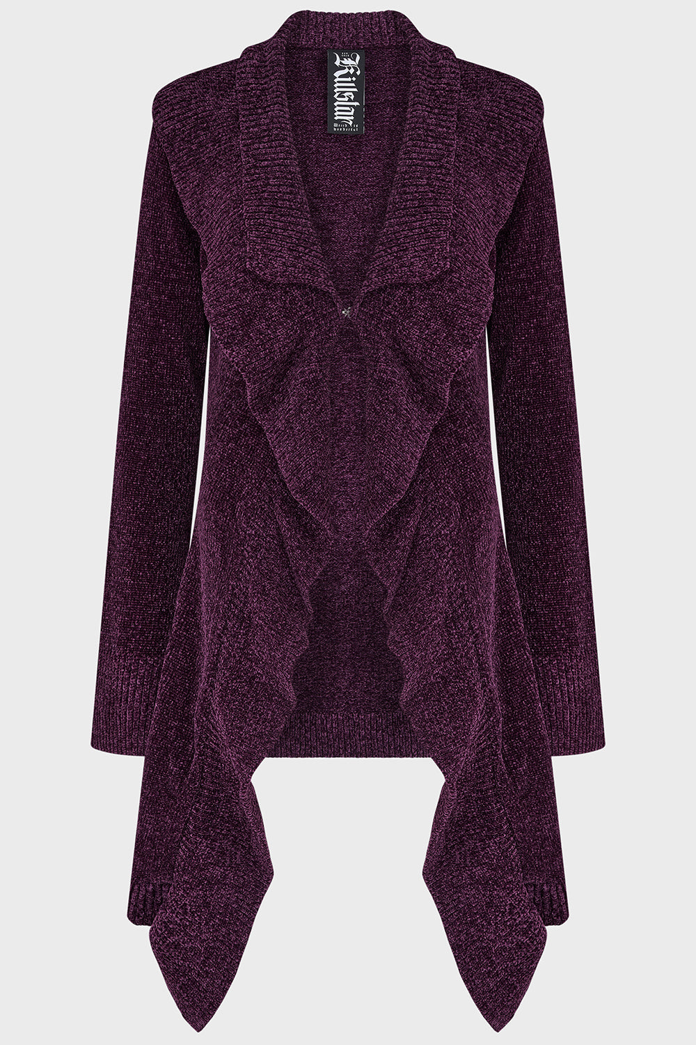 Lunar Owl Cardigan Purple