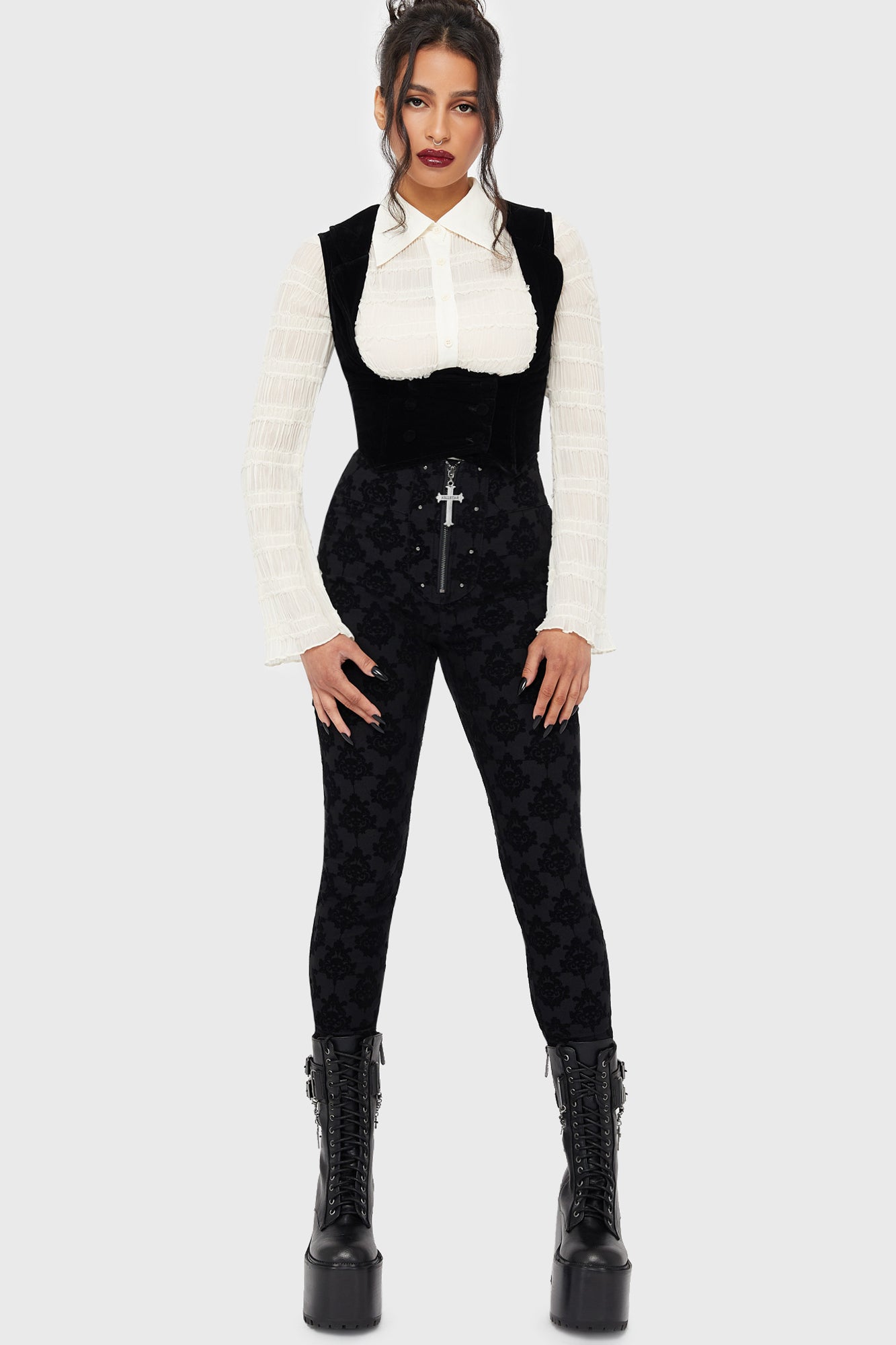 Melisande Skinny Fit Trousers