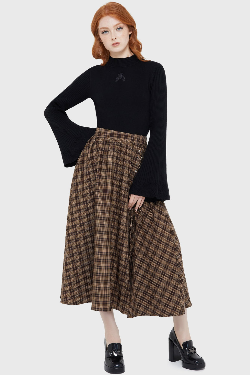 Morbida's Moth Knitted Top