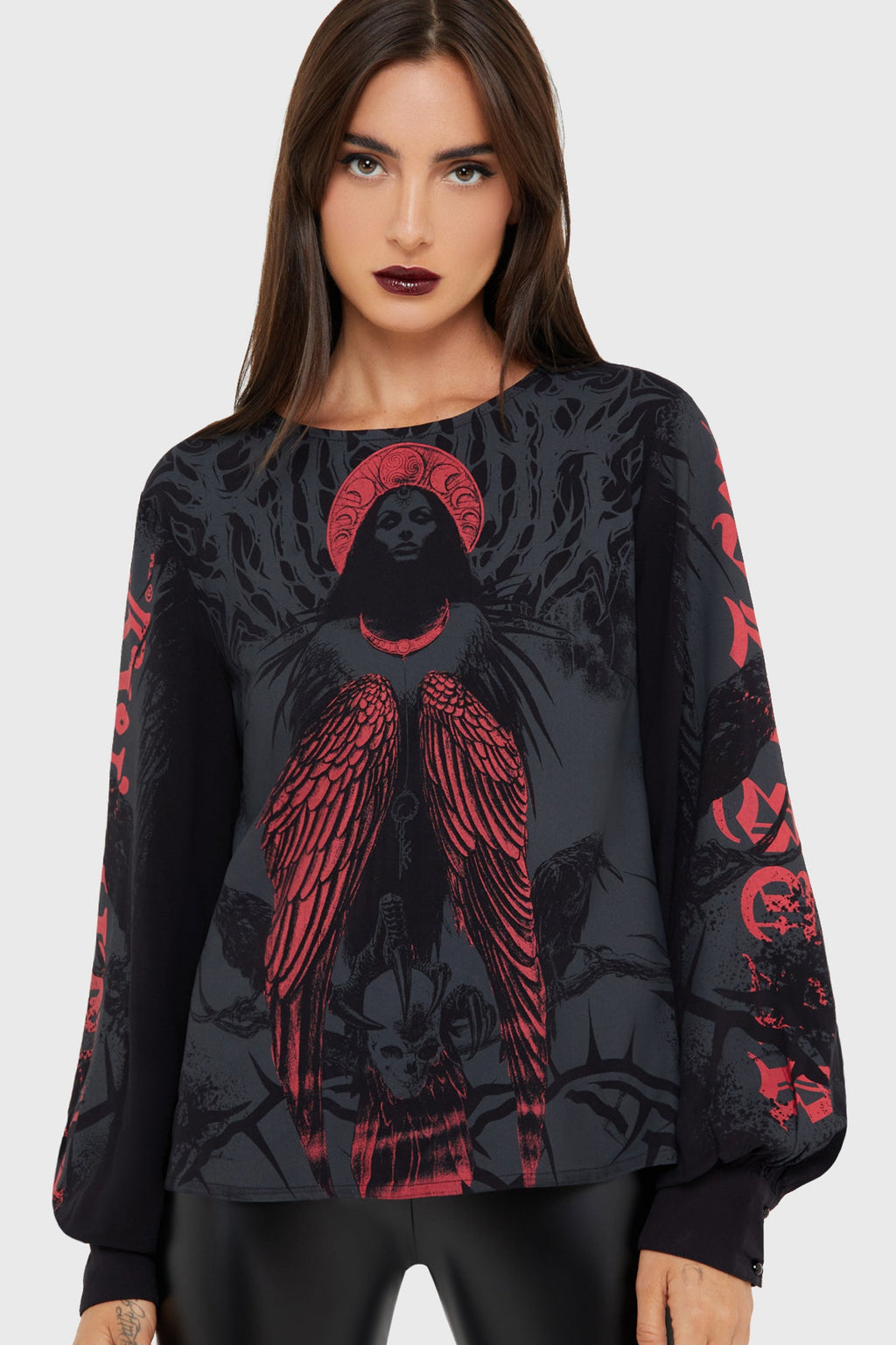 Mórrígan Moon Long Sleeve Top