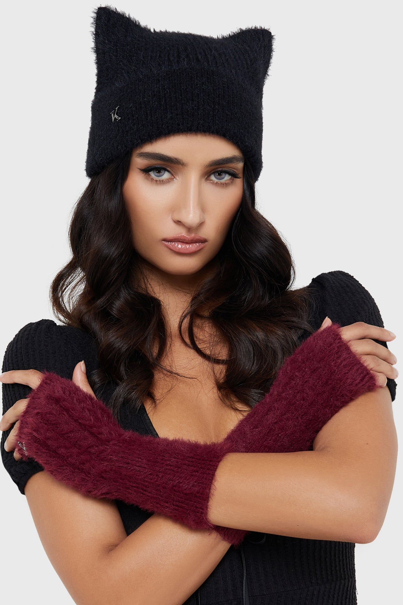 Mystic Cable Fingerless Gloves