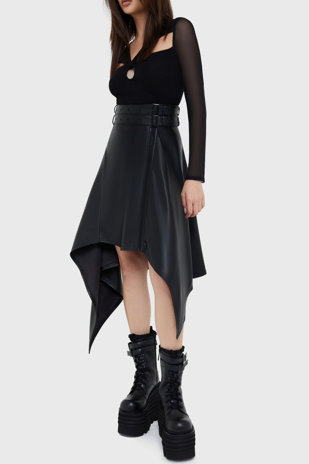 Noir Ruin Skirt