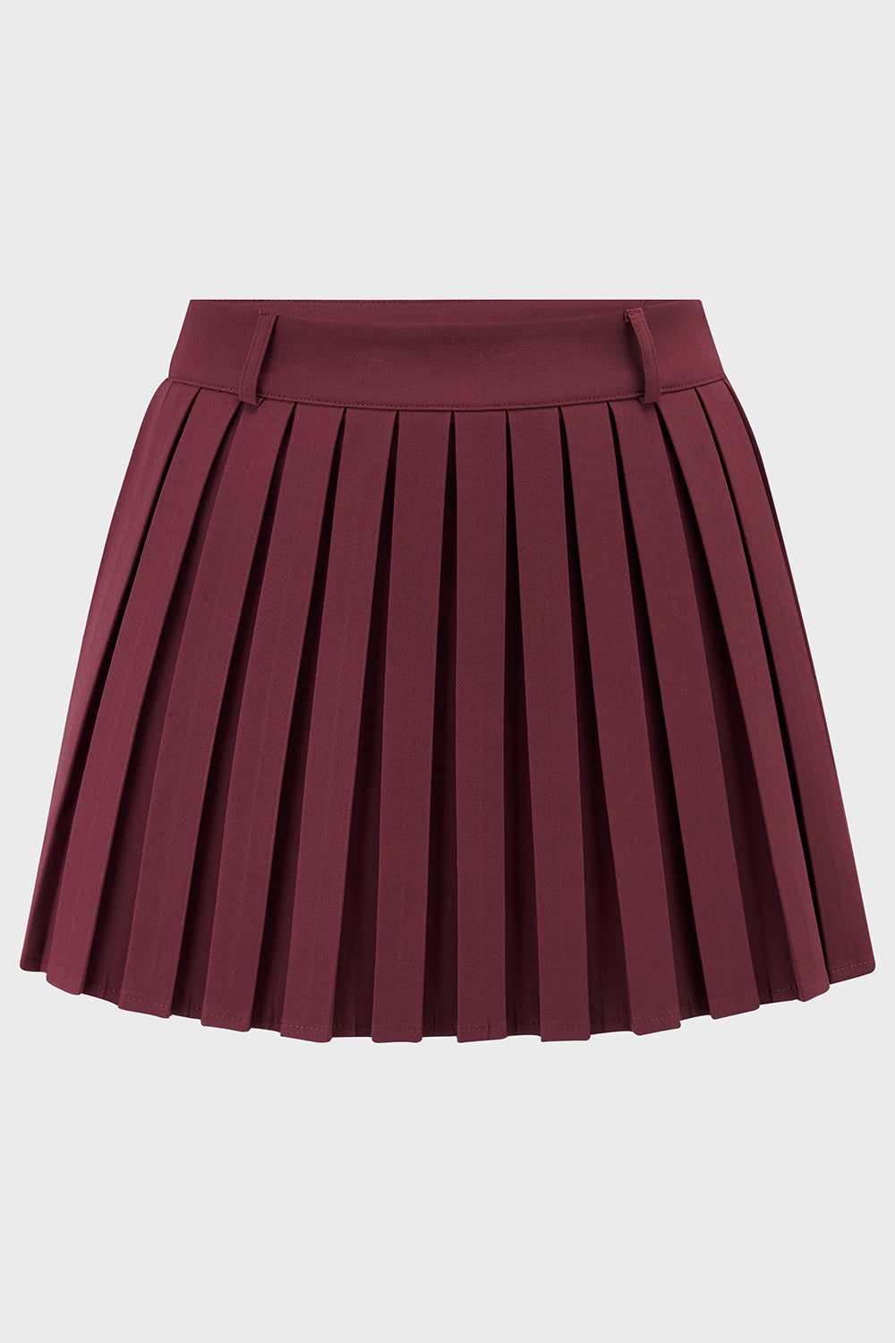 Nightshade's Curse Mini Skirt DARK RED