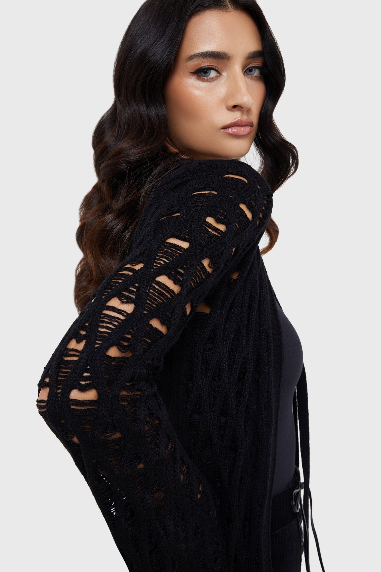 Nymeria Cardigan BLACK