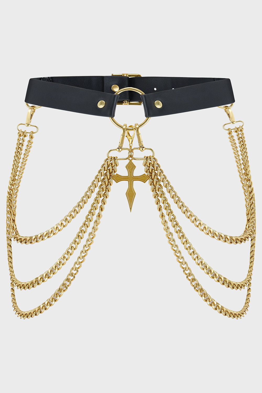 Poised Opulence Belt Gold
