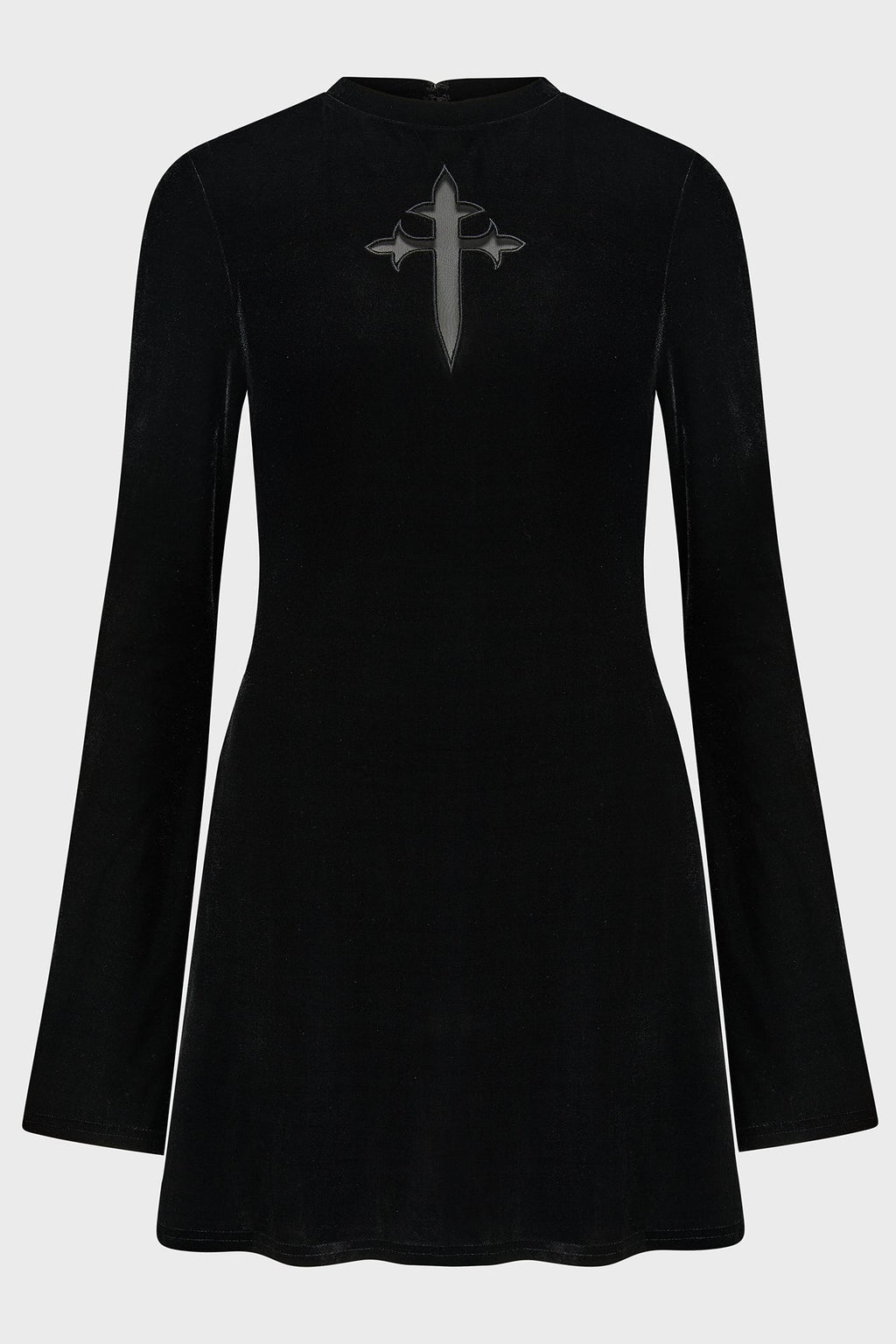 Serenade Of Shadows Mini Dress