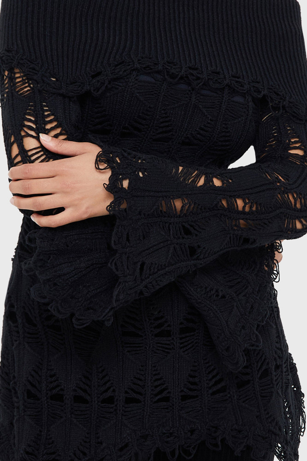 Shadow Wine Sweater BLACK