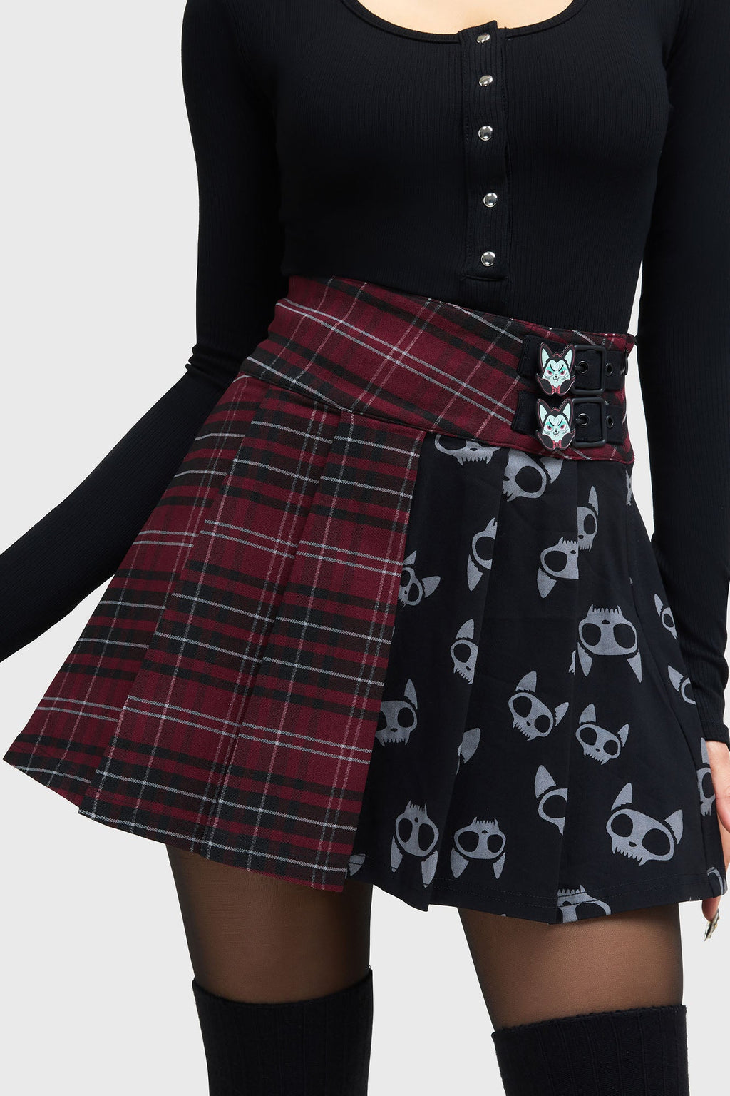 The Vampurr Pleated Skirt