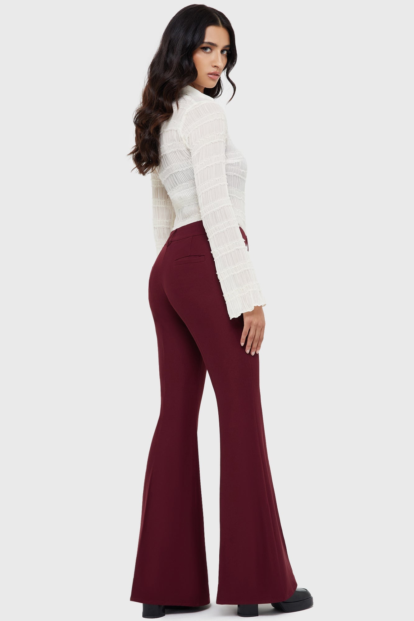 Vile Vixen Flares Red