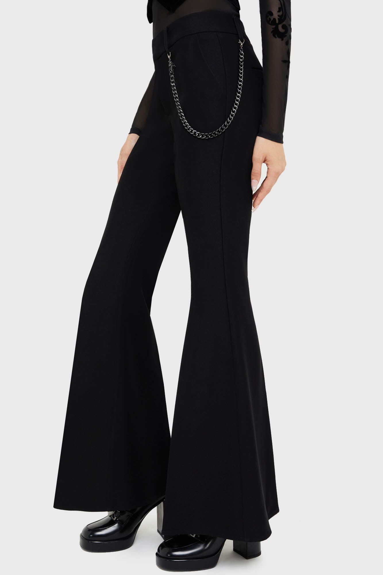 Vile Vixen Flares Black