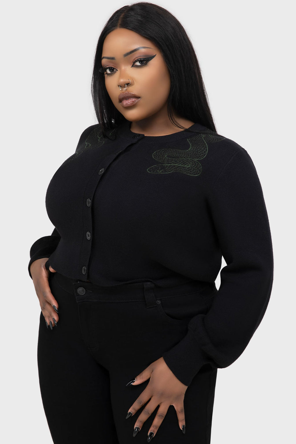 Viper Tongue Cardigan