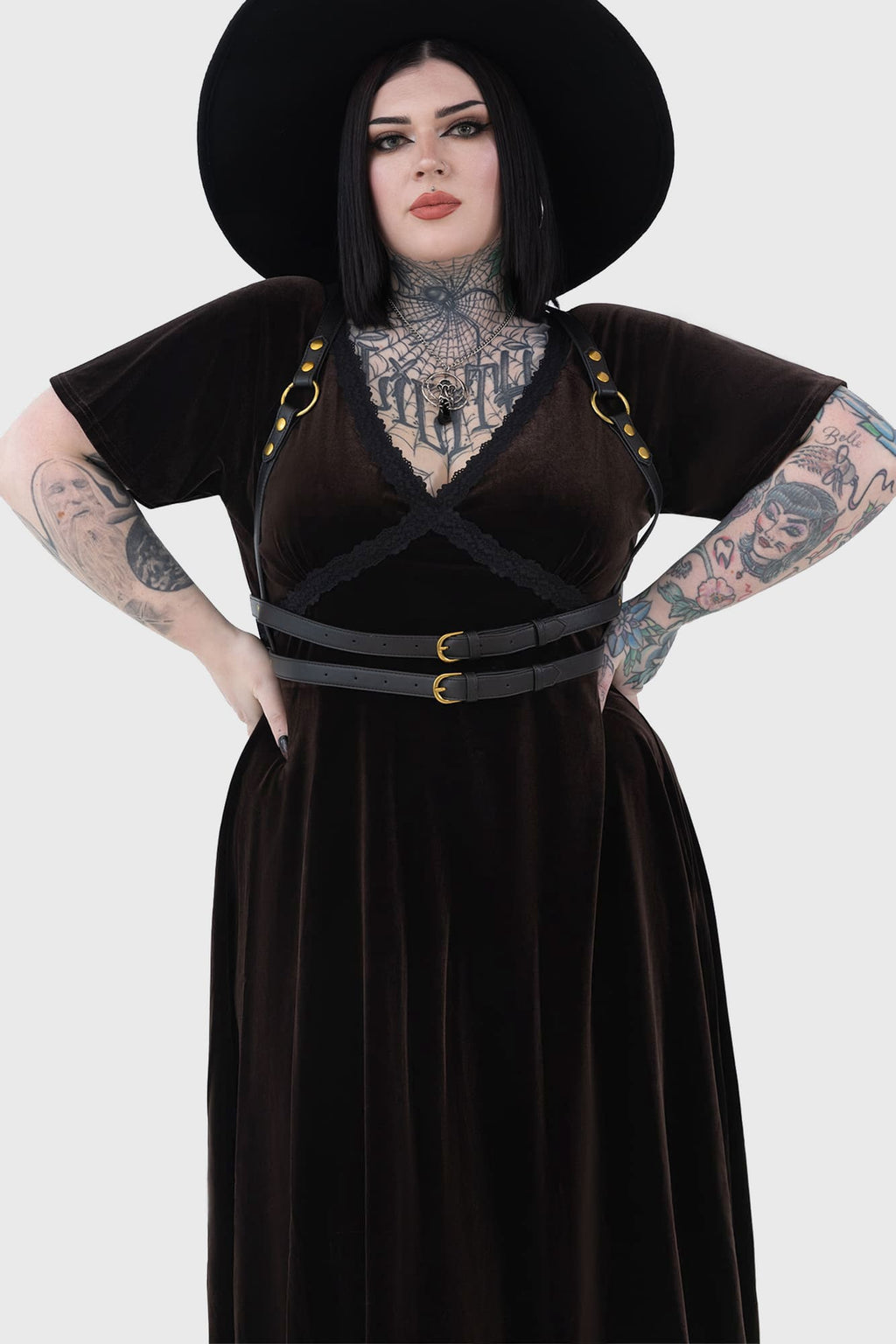 Wanda Harness BLACK/GOLD