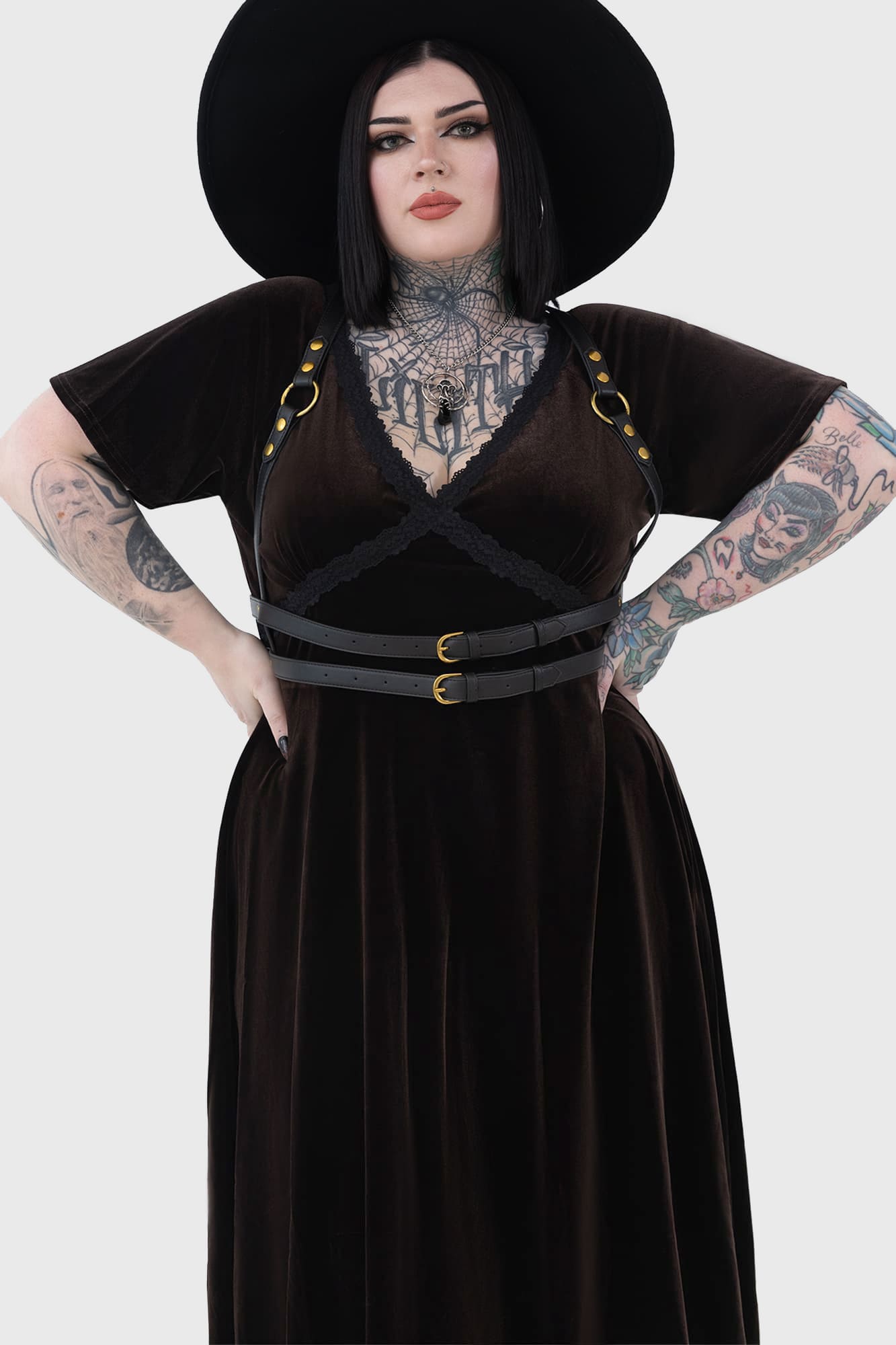 Wanda Harness BLACK/GOLD