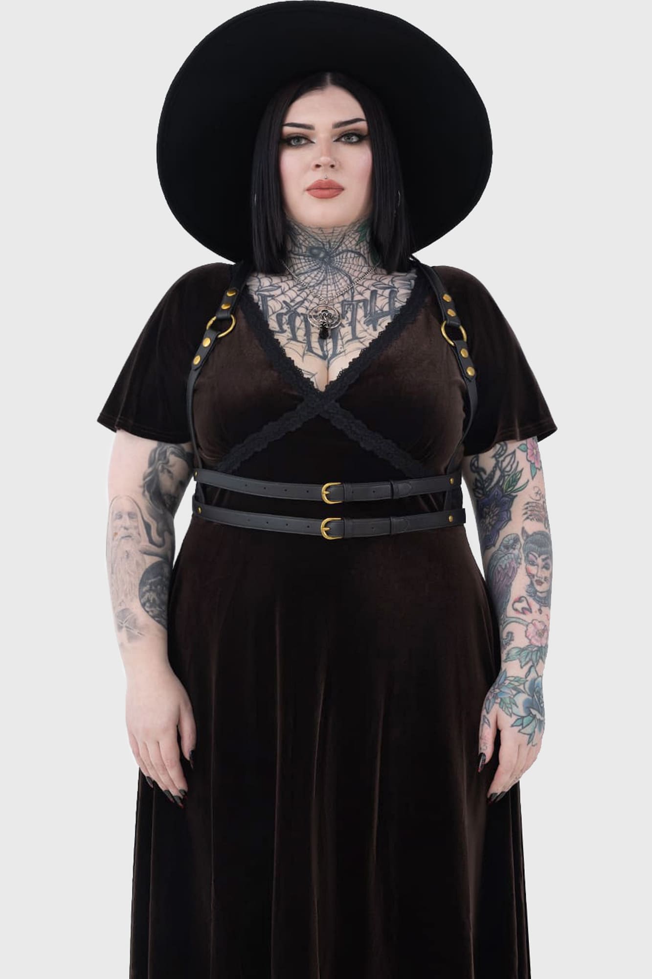 Wanda Harness BLACK/GOLD