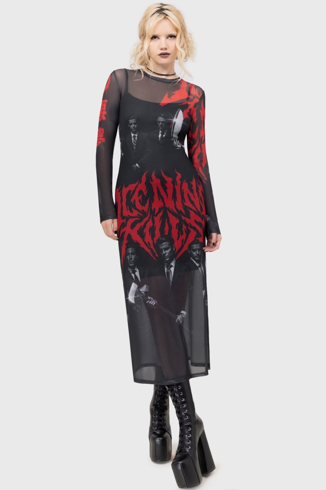 Welcome To Horrorwood Maxi Dress