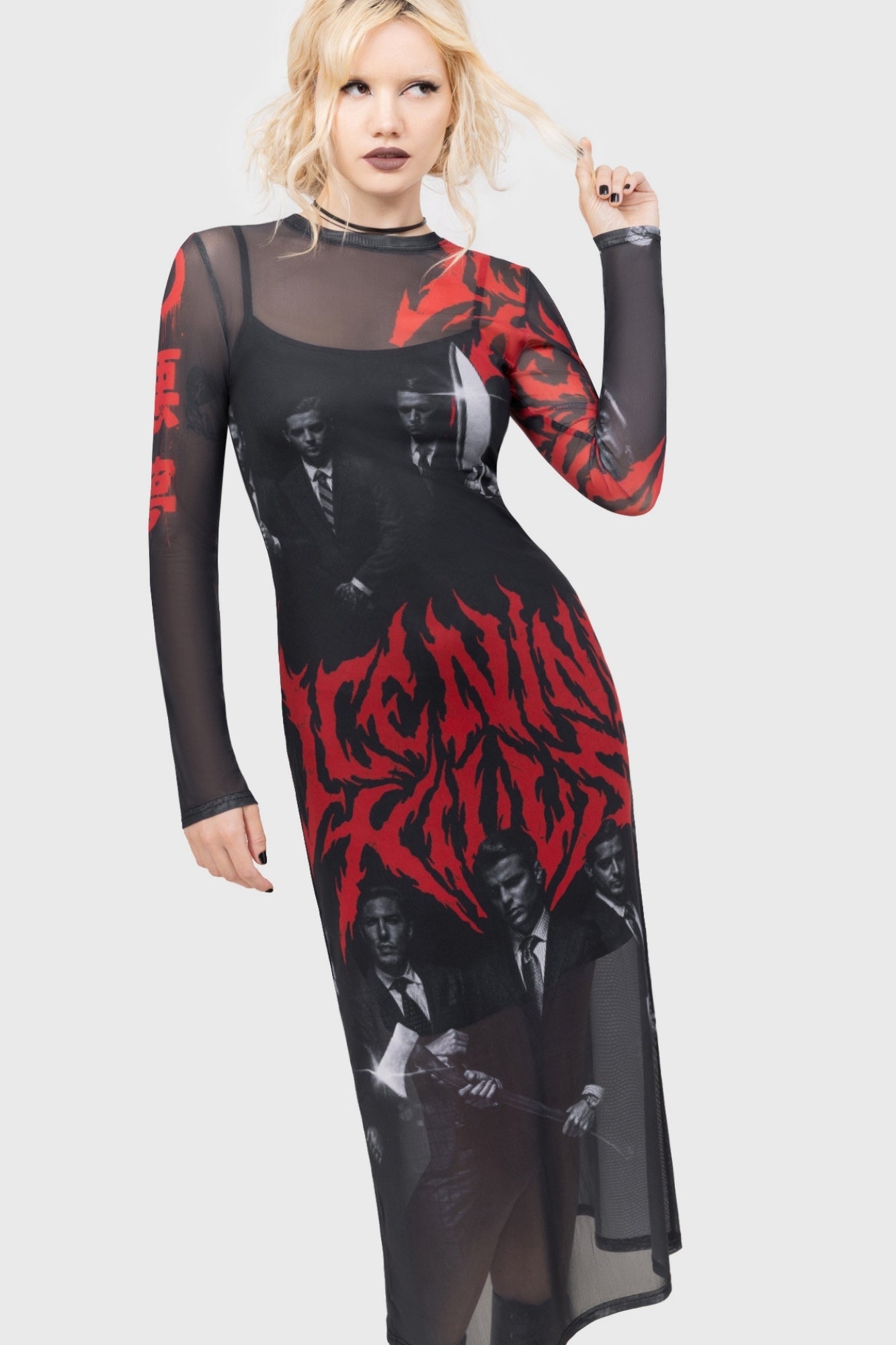 Welcome To Horrorwood Maxi Dress