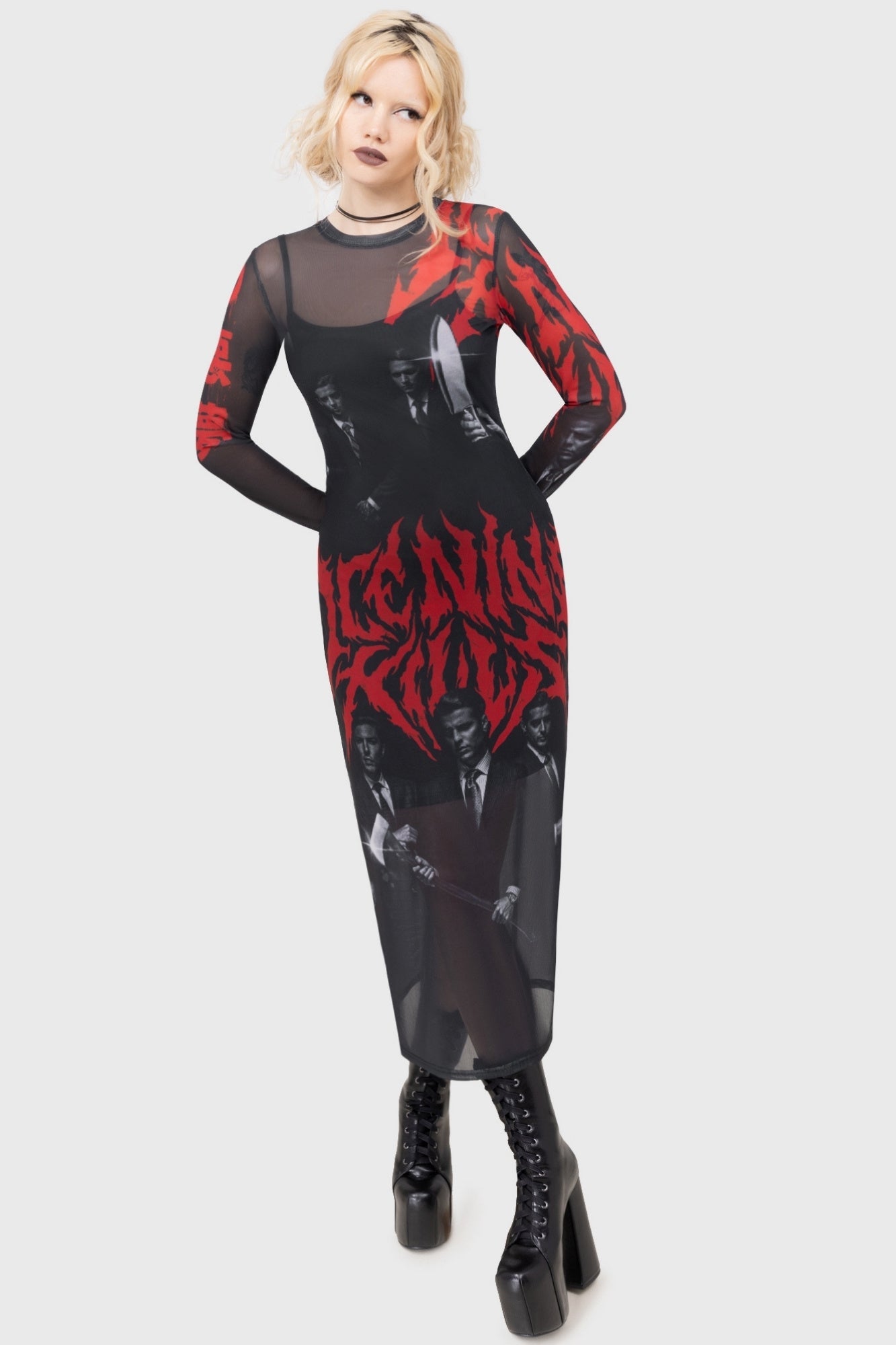Welcome To Horrorwood Maxi Dress