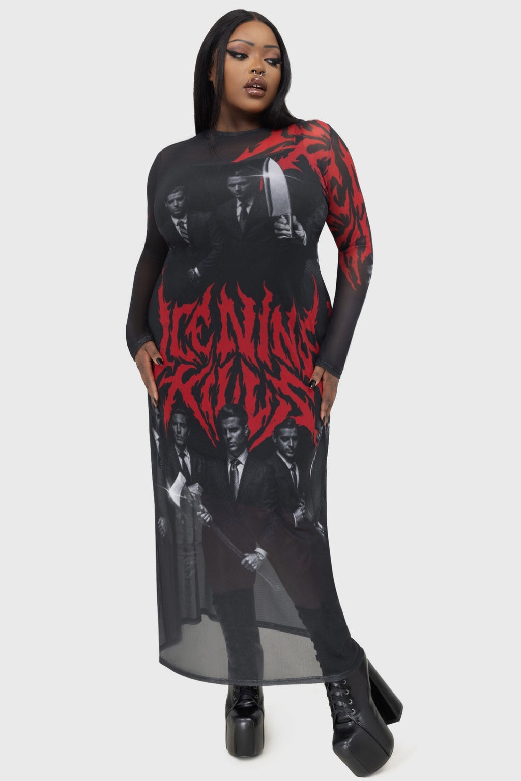 Welcome To Horrorwood Maxi Dress
